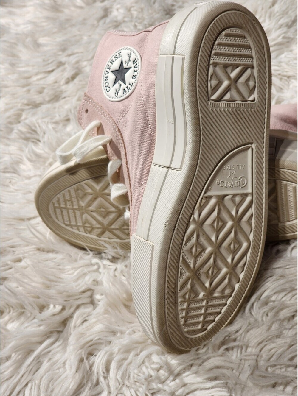 Size 5.5 Converse Chuck Taylor All Star Cruise High Pink White A06142C Vietnam